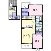 フェリシテの間取り画像