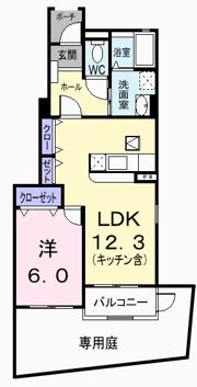 ファミール Kの間取り画像