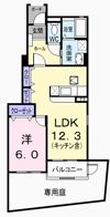 ファミール Kの間取り画像