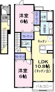 ファミール Kの間取り画像