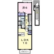 コーポミューゲの間取り画像