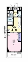 ソレイユ アリセの間取り画像