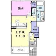 プリムローズBの間取り画像