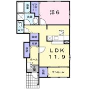 エルドラードⅠの間取り画像