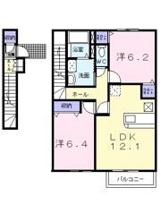 カルムオーブの間取り画像