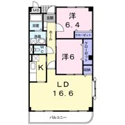 ベルブリーズの間取り画像
