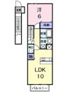 プラッツ21Ⅱの間取り画像