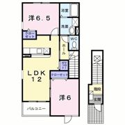 クラール・セイバリー Ⅱの間取り画像