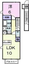 グリシーヌAの間取り画像