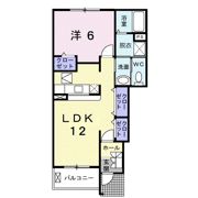 アムールⅡ号館の間取り画像