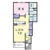 アムールⅡ号館の間取り画像