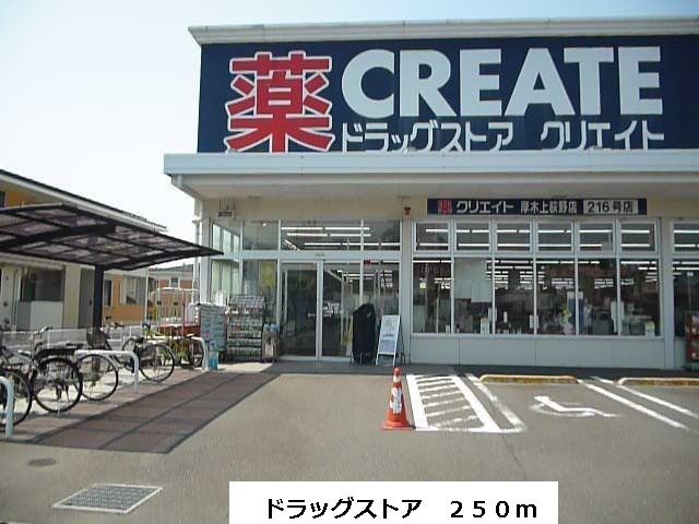 近くのドラッグストアまで250m(徒歩4分)