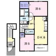 クレディ パーク Cの間取り画像