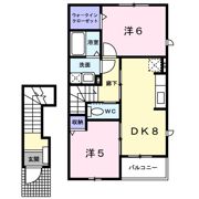 クレディ パーク Cの間取り画像