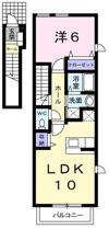 ソレイユ カーサの間取り画像