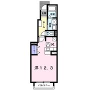 カサブランカAの間取り画像