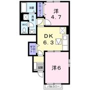ライツ・Eの間取り画像