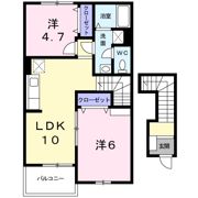 ライツ・Eの間取り画像