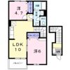 ライツ・Eの間取り画像