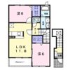 フィオーレAの間取り画像