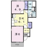 グラン・リゴレットBの間取り画像