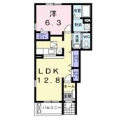 ベルネージュ・Yの間取り画像