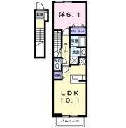 メゾネット・アンジュ弐番館の間取り画像