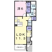 セブン リッチの間取り画像
