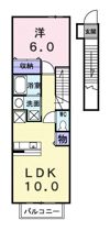 セレノ東野 Bの間取り画像