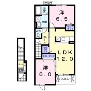レジデンスKⅠの間取り画像
