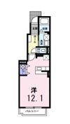 ブルックサイドヤブタ A棟の間取り画像