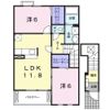 プロムナード和の間取り画像