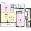 ラネージュⅡ番館の間取り画像