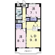 グラシエの間取り画像