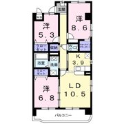 グラシエの間取り画像