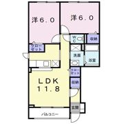 ガーデンヒルズⅠの間取り画像