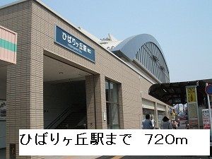 近くのひばりヶ丘駅まで720m（徒歩9分）