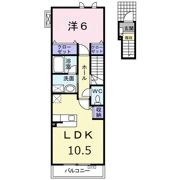 ディオーネの間取り画像