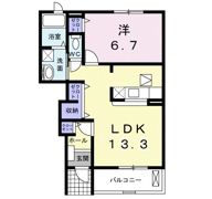 パークあおなみⅡの間取り画像