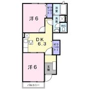 セイバリープレイスBの間取り画像