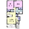 鶴見スクエアⅡの間取り画像