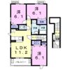 鶴見スクエアⅡの間取り画像