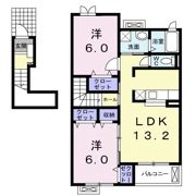 ボヌールカメリアBの間取り画像