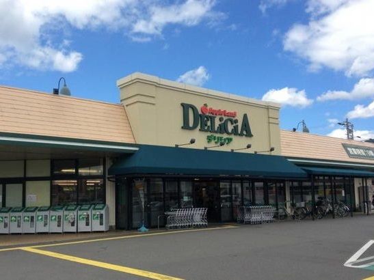 近くのデリシアまで3,200m（徒歩40分）