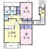 メゾンフレイズAの間取り画像