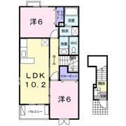 プルメリアSの間取り画像