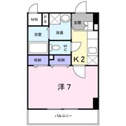 グラン レ－ヴⅡの間取り画像