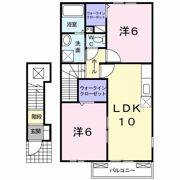 グリュックハウス Aの間取り画像
