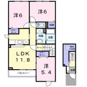 グレイスヴィラサンヨーGの間取り画像