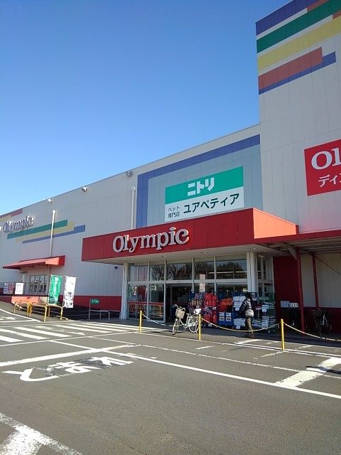 近くのオリンピック瑞穂店まで750m（徒歩10分）